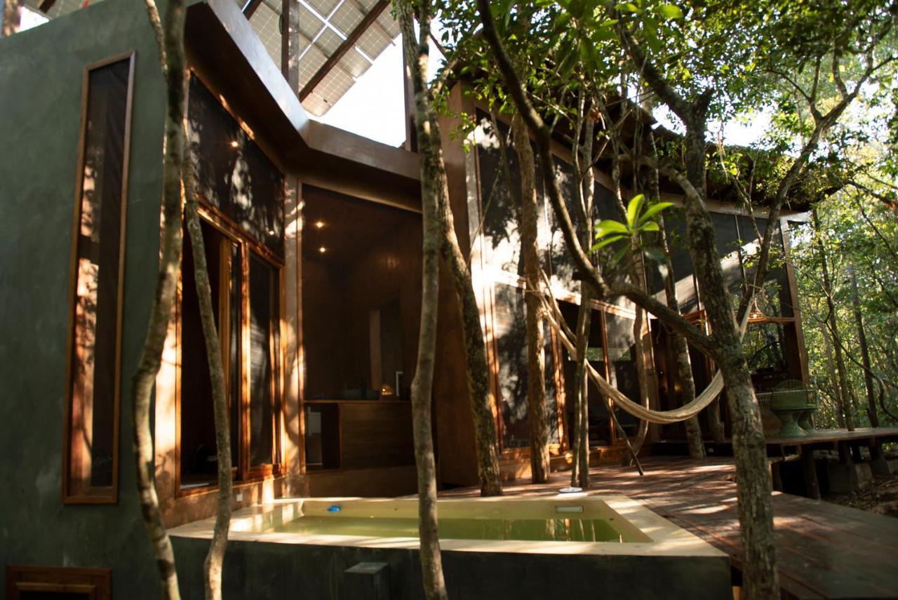 Ojo De Arbol, Boutique Cabin In The Real Jungle Τουλούμ Εξωτερικό φωτογραφία