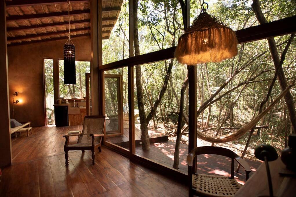 Ojo De Arbol, Boutique Cabin In The Real Jungle Τουλούμ Εξωτερικό φωτογραφία
