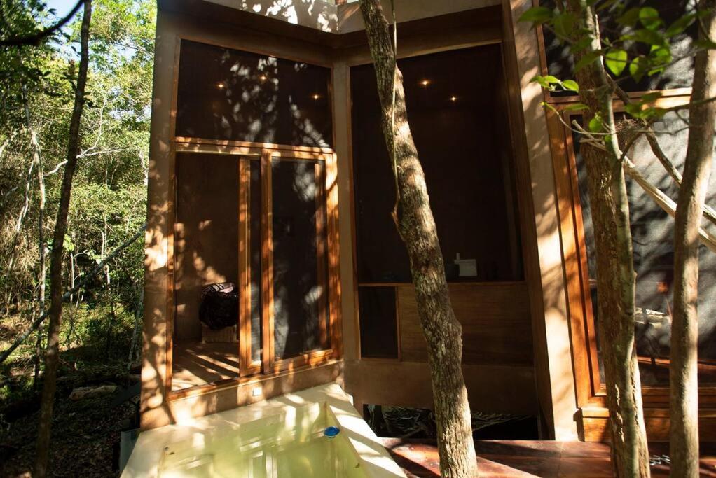 Ojo De Arbol, Boutique Cabin In The Real Jungle Τουλούμ Εξωτερικό φωτογραφία