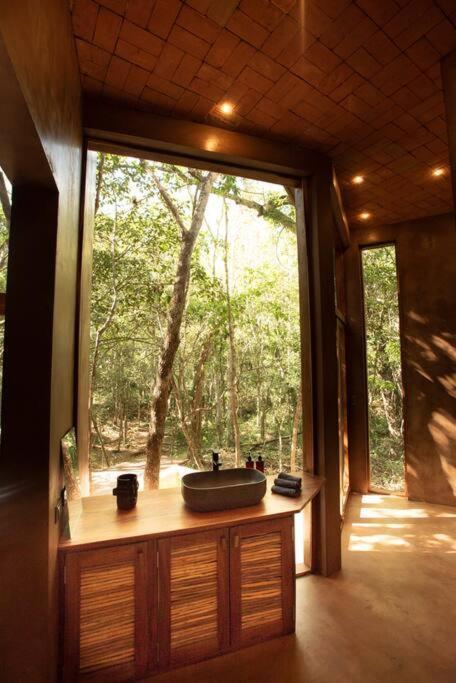 Ojo De Arbol, Boutique Cabin In The Real Jungle Τουλούμ Εξωτερικό φωτογραφία