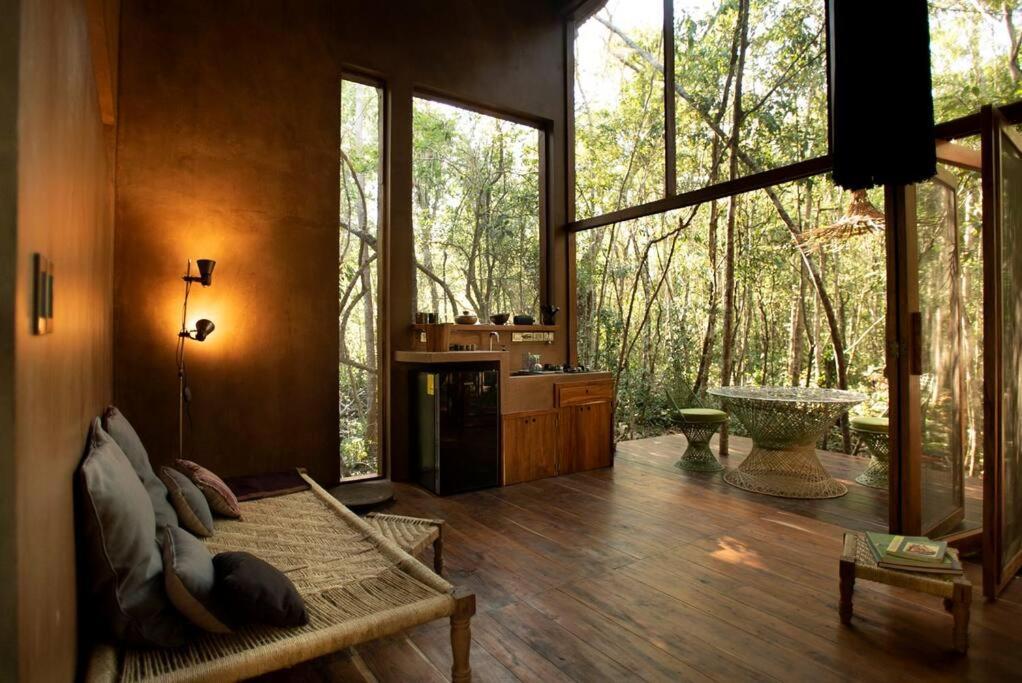 Ojo De Arbol, Boutique Cabin In The Real Jungle Τουλούμ Εξωτερικό φωτογραφία