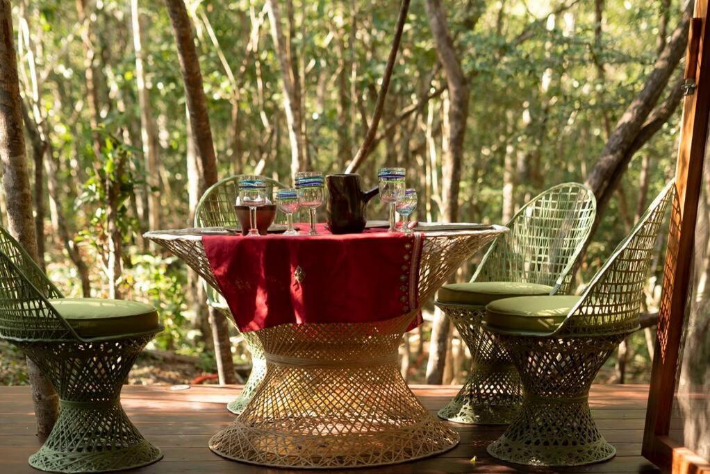 Ojo De Arbol, Boutique Cabin In The Real Jungle Τουλούμ Εξωτερικό φωτογραφία